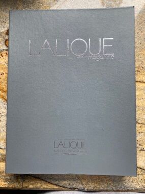 Lalique Society of America 1989 Set + Signed Marie-Claude Lalique Relief  Print